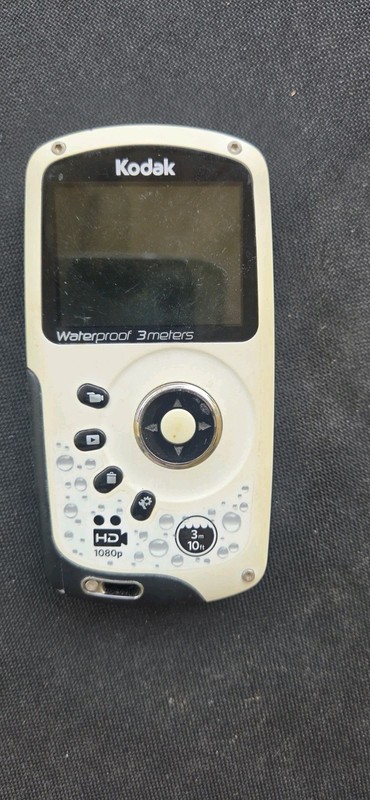 Kodak PlaySport HD Waterproof Pocket Video Camera Zx3 HD Video 1080p UNTESTED
