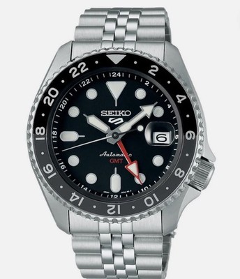 Seiko 5 Sport GMT Automatic Men s watch Black dial SSK001K1