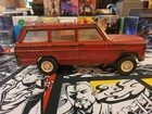 Vintage 1968 Tonka Mini Fire Chief Jeep Wagoneer 9" Pressed Steel