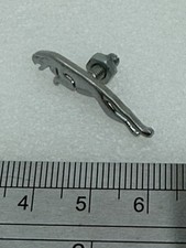 BD20412 - JAGUAR BADGE GENUINE TOP  QUALITY CHROMED E .TYPE LEAPING CAT BD20412