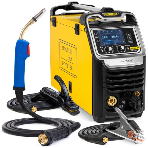 Magnum Mig 221 Dps Mig/Mag SchweißGeräT – 220A Inverter, Flux, Mma, 230V, 5Kg Sp-image