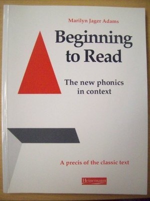 Beginning to Read: A Summary, Adams, Marilyn Jager