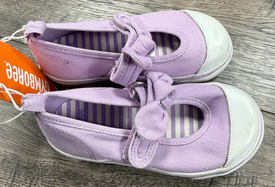 Baby Girl одежды новый Gymboree размер 8 картина приятели фиолетовый теннис обувь - Изображение 3 из 4