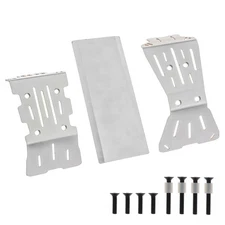 Stainless Steel Chassis Armor Skid Plate Protector for ARRMA 1/10 GORGON RC Car