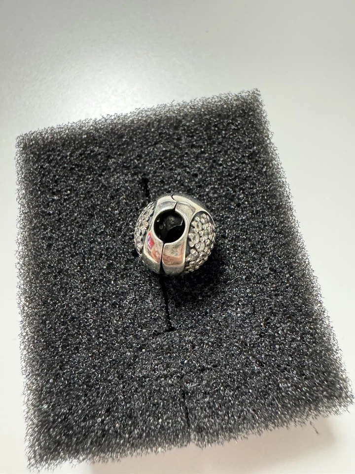 Pandora Clip Charm Love of my Life 925 Sterling Silber Zirkonia-Pavé 791053CZ - Bild 3 von 4