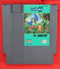 Adventure Island II 2 NES Nintendo, Cleaned, Tested, WORKING
