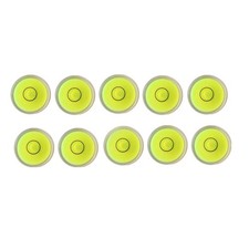 10pcs Bubble Spirit Level Degree Mark, 12x6mm Mini Circular Bubble Level Incl...