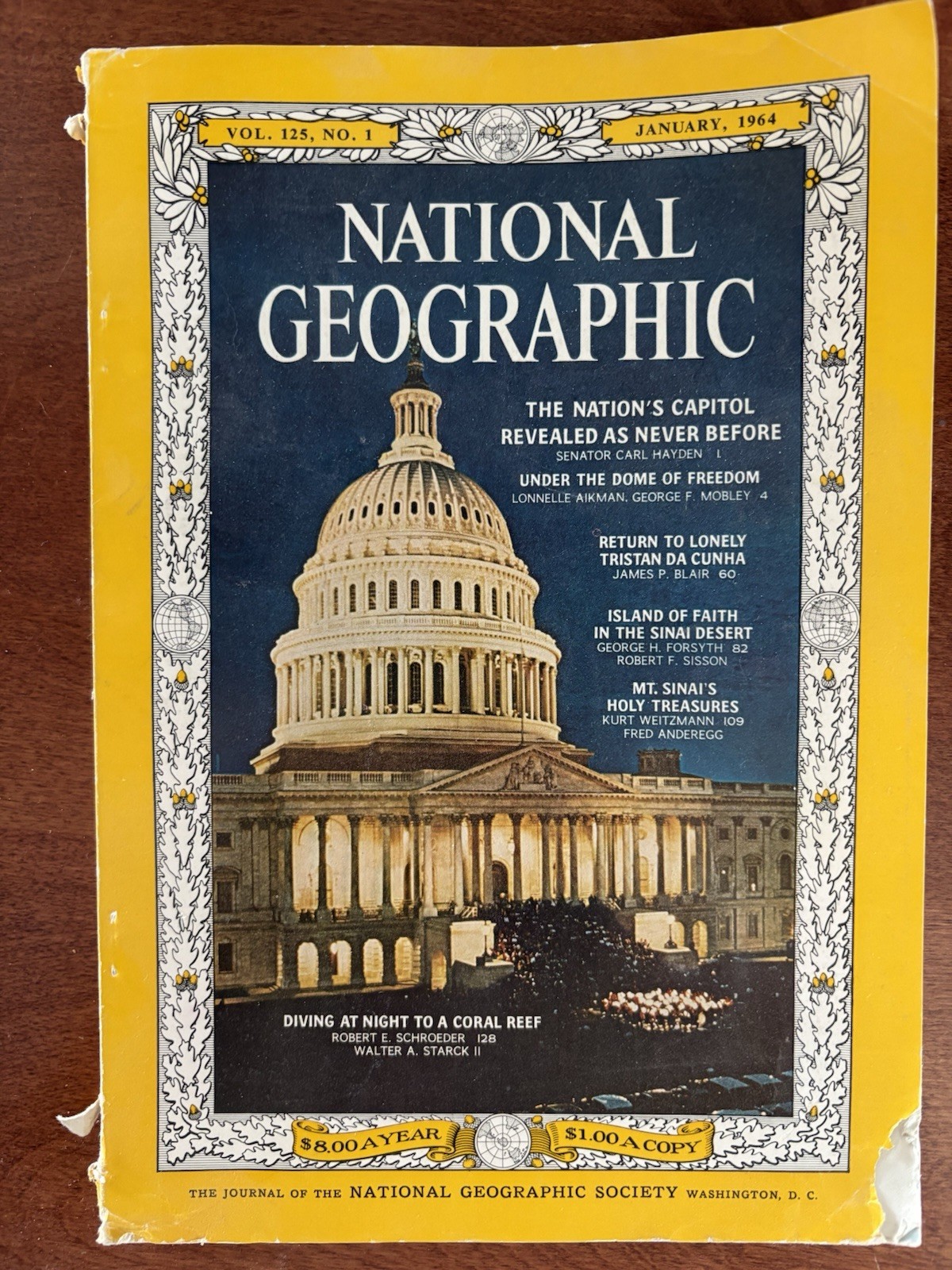 National Geographic - Vol. 125, No. 1 - January, 1964 - The Nation’s Capitol