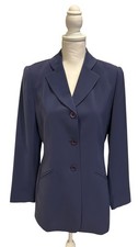 New Casual Corner Blue Classic Blazer Jacket, Size 6