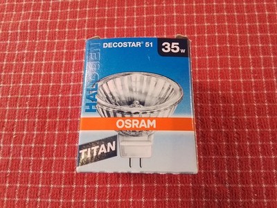 Stückpreis Osram Halogen Decostar 51 Titan 46865 WFL 35W 38° 12V GU5,3 Neu+OVP