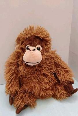 Fluffy Petting Zoo Plush Monkey Ape Orangutan Gorilla 12'' I'm Recycled!