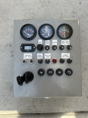 #ad 12v Ignition Oil Pressure Coolant Hours Volts Control Box 25 Pin $100.00