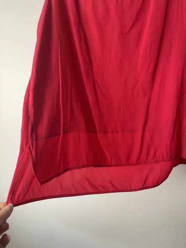 Mela Purdie Size 12 Womens Top Sleeveless Red Technical Polyester - Picture 4 of 10