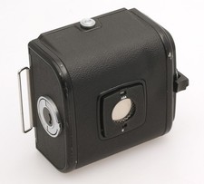 Hasselblad Magazin A12 black f&uuml;r 12 Aufnahmen Format 6x6 auf 120er Film V-System