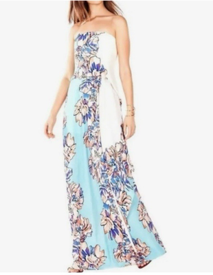 BCBG MaxAzria Strapless Maxi Dress 6 Gown Tropical Beach Wedding Guest Draped | eBay BCBG MaxAzria Strapless Maxi Dress 6 Gown Tropical Beach Wedding Guest Draped | eBay