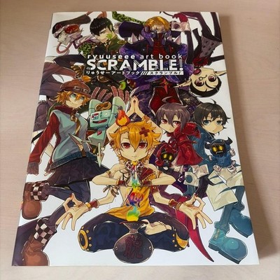 Ryuusee Art Book SCRAMBLE Character Illustrations Illustrated Book