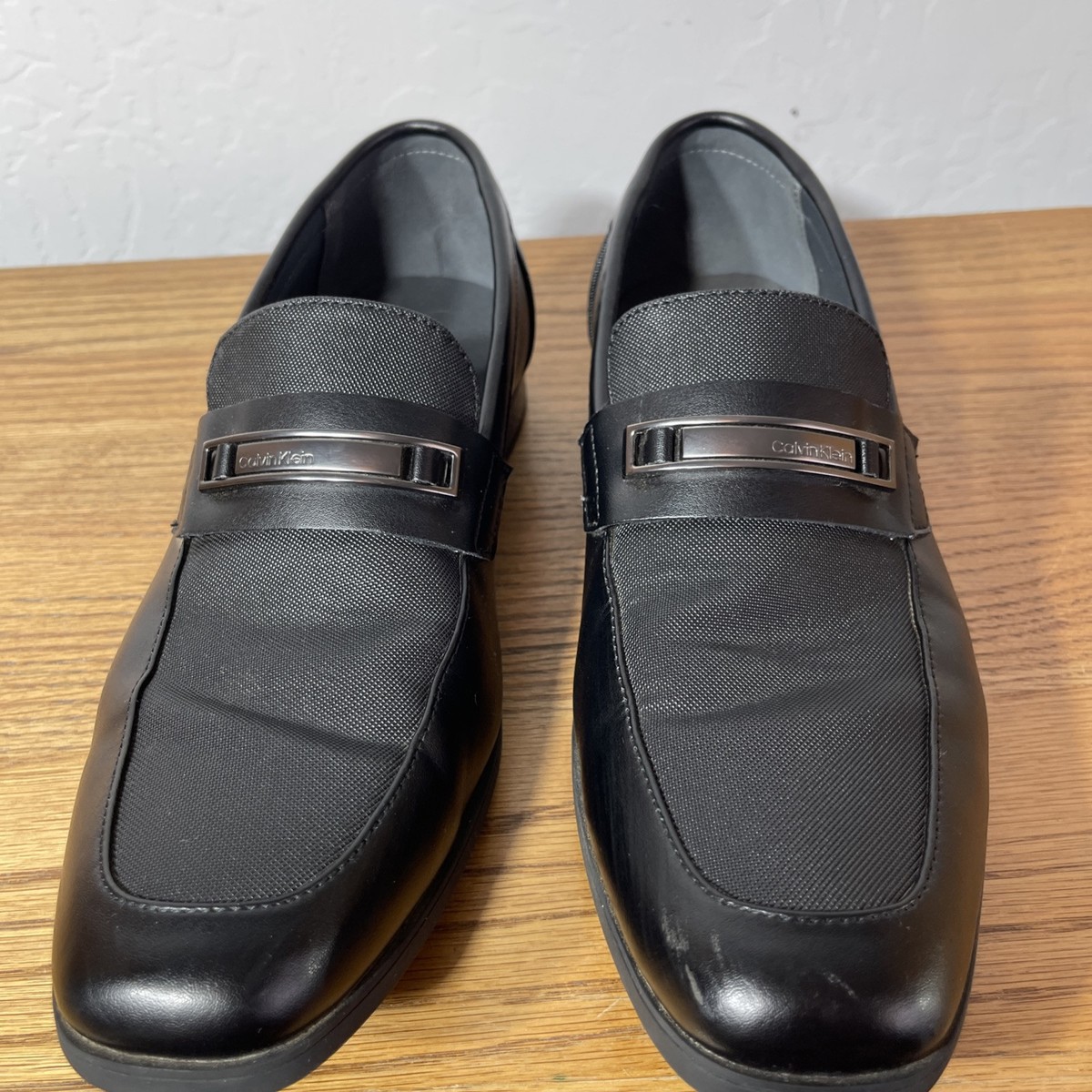 Calvin Klein Men\'s Jameson Black Slip-On Dress Loafer Size 11.5 Calvin Klein Jameson Size 11.5Men main image 3