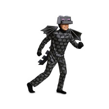 Boy's Minecraft Ender Dragon Deluxe Costume Kids Mojang Studios Large
