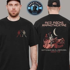 Johnny Blue Skies And Dark Clouds At Red Rocks Amphitheatre In Morison T-Shirt