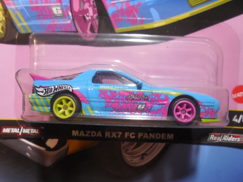 Hot Wheels Premium Car Culture Silhouettes Mazda RX7 FC Pandem JDM RR FREE SHIP - Picture 2 of 3