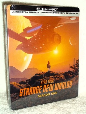 Star Trek: Strange New Worlds Season One (4K/Blu-ray, 2023, STEELBOOK) sci-fi