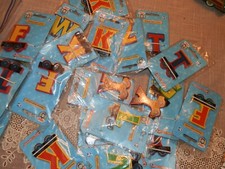 Thomas the Train Wooden Lot of Letters, 20 in All, Great for Decorating, NOS