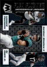 2020 Panini Mosaic #FF10 Chark Jr. /Minshew II /Fournette Flea Flicker