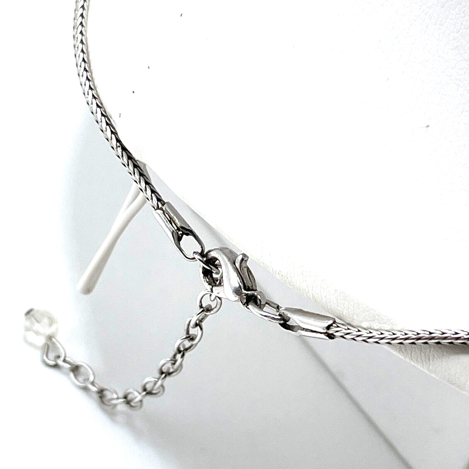 Silver Infinity Austrian Crystal Circle Spiral Pe… - image 6