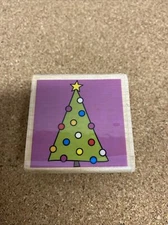 Hampton Art Studio G Katie & Co Christmas Tree Rubber Stamp 