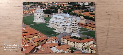 Postkarte Pisa Piazza Duomo Veduta Aerea ungel_3