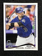 MICHAEL CUDDYER #638 2014 Topps Baseball QTY Colorado Rockies