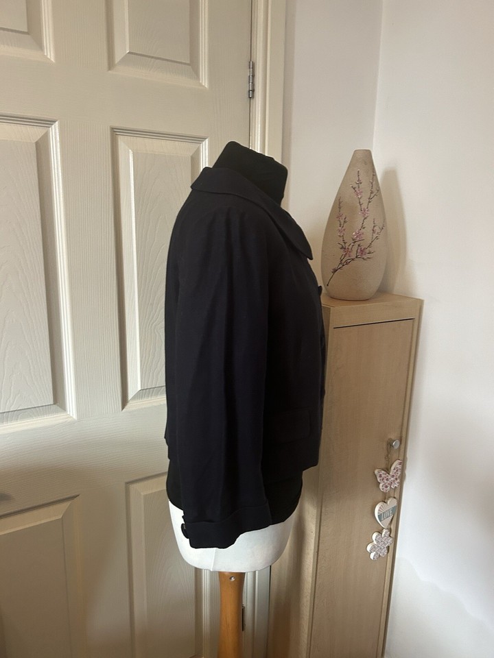 Hobbs Jacket Size 12 Womens Linen Cotton Blend Occassion Evening Cruise