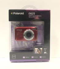 NEW Polaroid IS625 Red 16MP Digital Camera Optical 6x Zoom Sealed