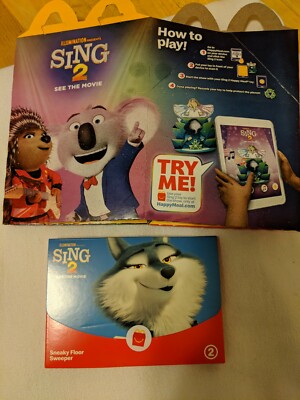McDonald s Happy Meal Sing 2 Buster Moon s Stage Spectacular Interactive Toy  #2