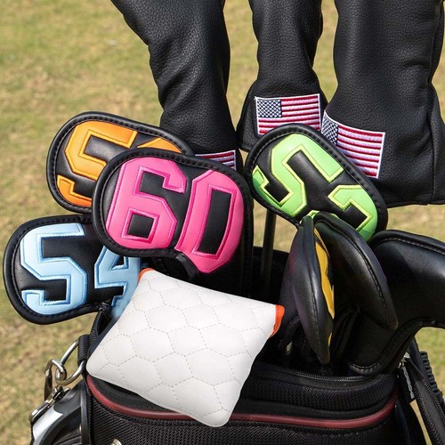 1PC Golf Head Cover Golf Mallet Putter Cover Golf Club Cover Putter Headcover - Picture 10 of 16