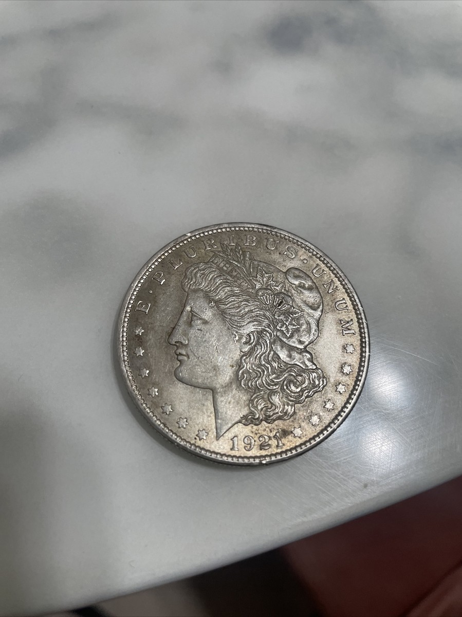 E.PLURIBUS.unum 1921 コインウォッチ SILVER 約32g RARE E pluribus Unum 1921 Silver  Dollar