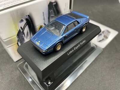Kyosho 1/64 Lotus collection Lotus Esprit Turbo Blue diecast model