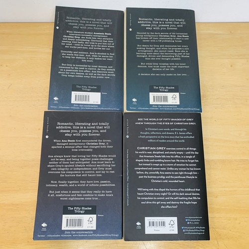 Fifty 50 Shades of Grey Book Bundle x 4 By E L James Paperback Lot - Picture 4 of 7