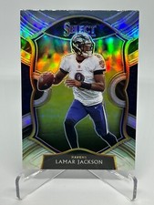 2020 Panini Select #3 Lamar Jackson Concourse Silver Ravens Football