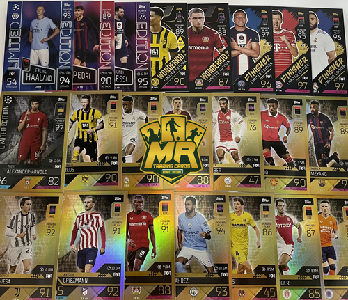 LOT 13 CARTES TOPPS TRADING CARDS MATCH ATTAX HIGUAIN ALEX