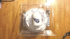 LITTLE SPORTS NFL 5 Piece Plate Bowl Fork Spoon Sippy Cup Tennessee Titans NEW