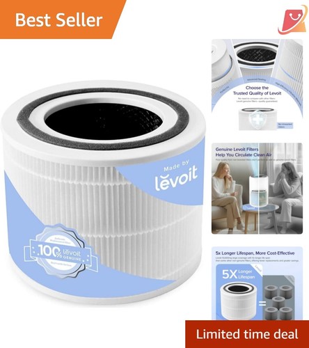Genuine Core300-P Air Filter Replacement - 3-in-1 Activated Carbon Filter