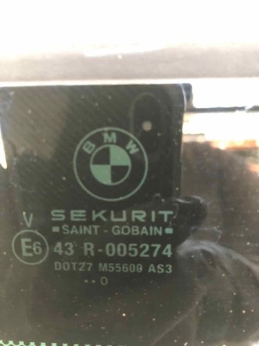 2000 BMW 3 SERIES 328i Sunroof Moon Roof Tinted Glass Assembly OEM - Picture 8 of 17