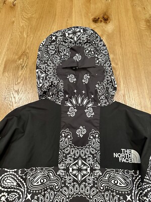 Supreme x North Face Bandana Mountain Jacket Black Size XL | eBay