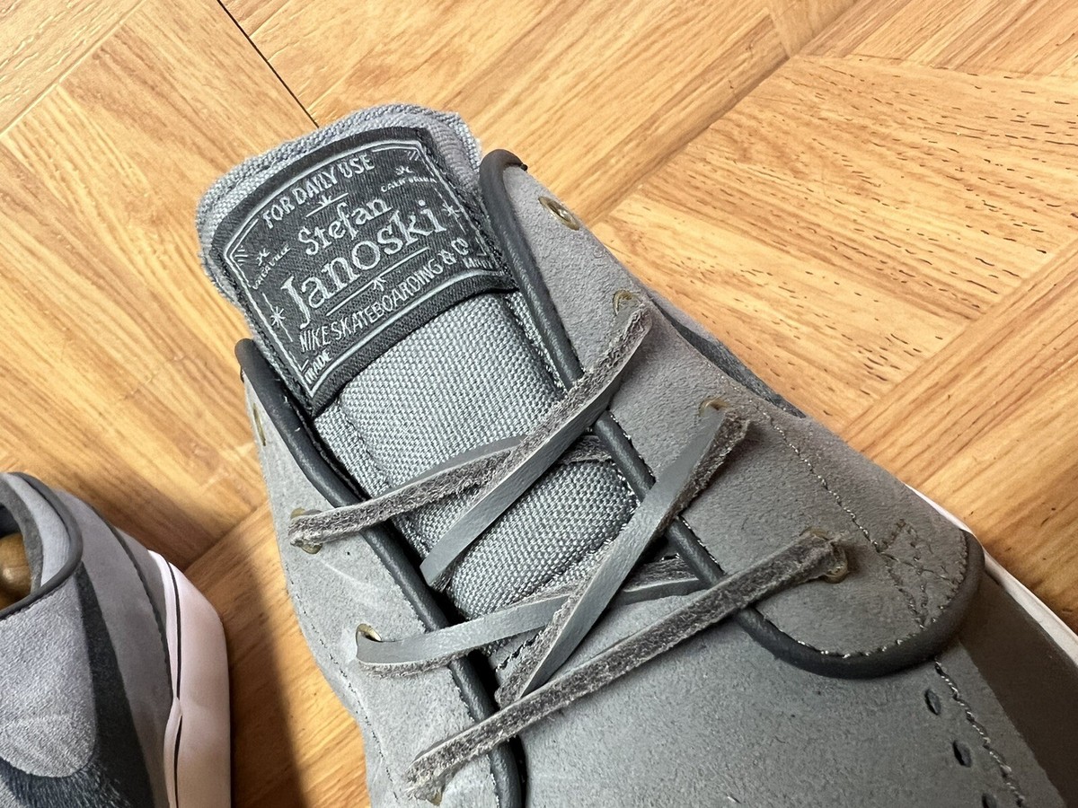 RARE? Sz 11 - Nike Zoom Stefan Janoski Premium SE Cool Gray  display picture 3