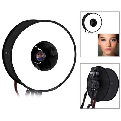 Professionelle 18 ''Makro Faltbare Ring Runde Softbox Diffusor Für Blitzgerät --