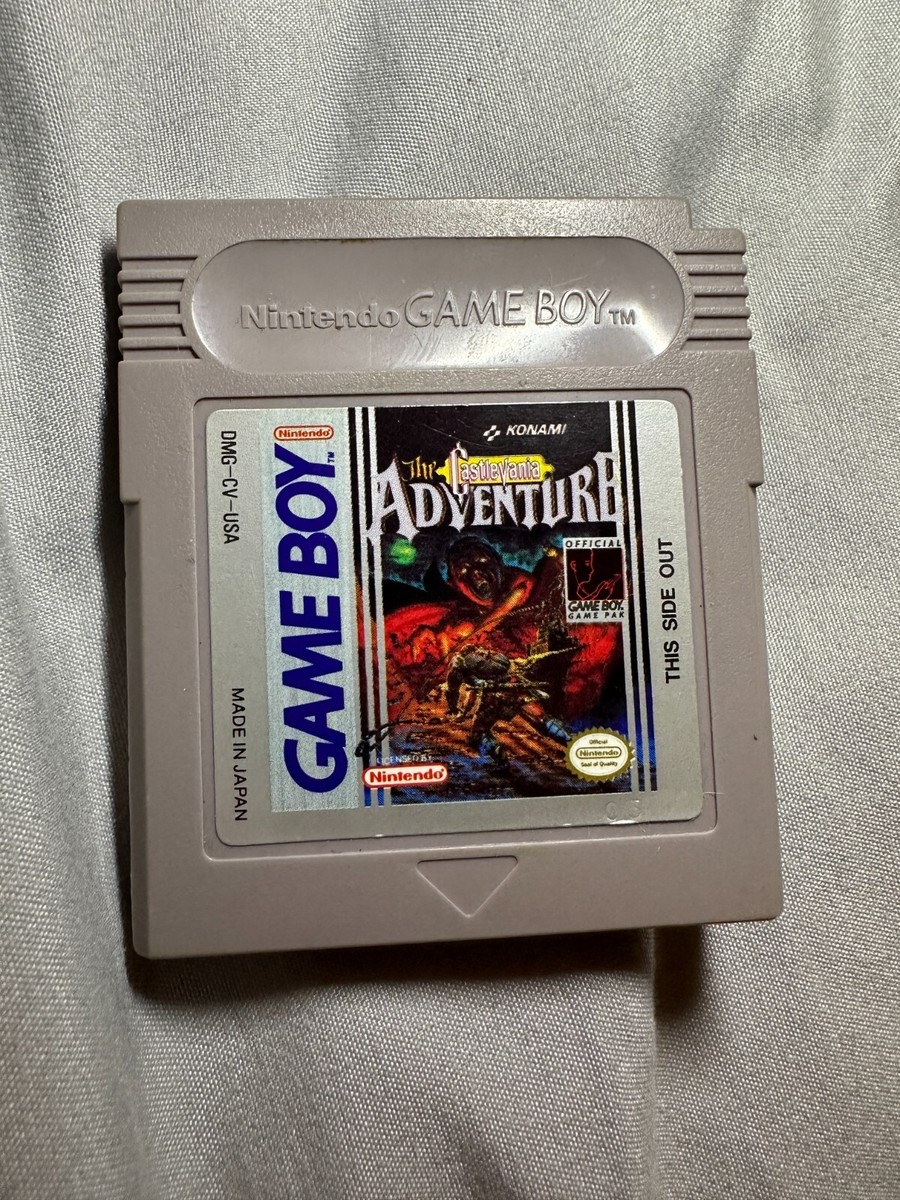 KONAMI Castlevania Game Boy 中古品 Konami Castlevania Adventure Nintendo Game Boy 1998