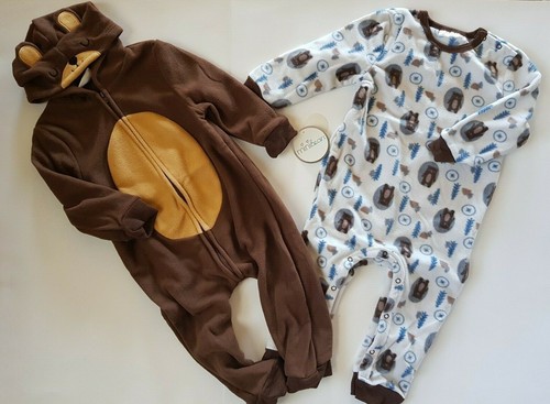 Mini Bean Boys 2 Piezas Traje de Lanza Set Oso Talla 18M Nuevo