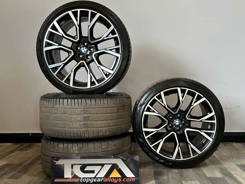 21" 22" GENUINE OEM BMW X5M Alloys & PIRELLI Tyres