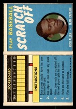 1970 Topps Scratch-Offs Baseball #2 Rich Allen VG/EX *d4
